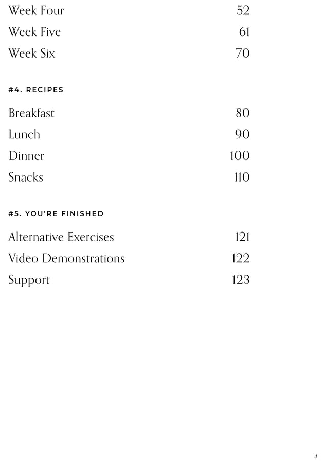 Fat Loss Guide - 6 Week Gym Program