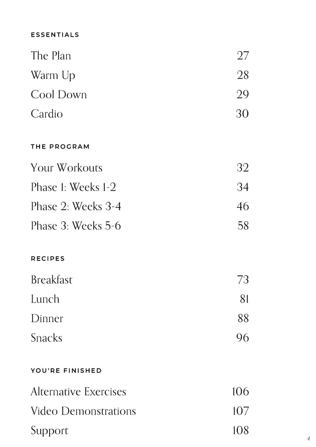 Shred Guide - 6 Week Gym Program