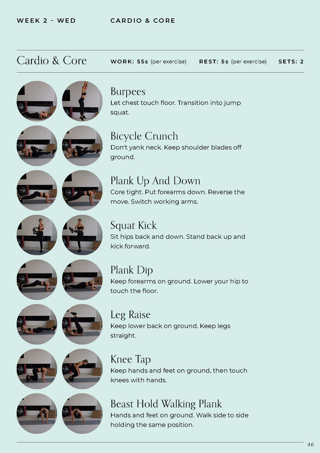 Shred Guide - 6 Week Home Program
