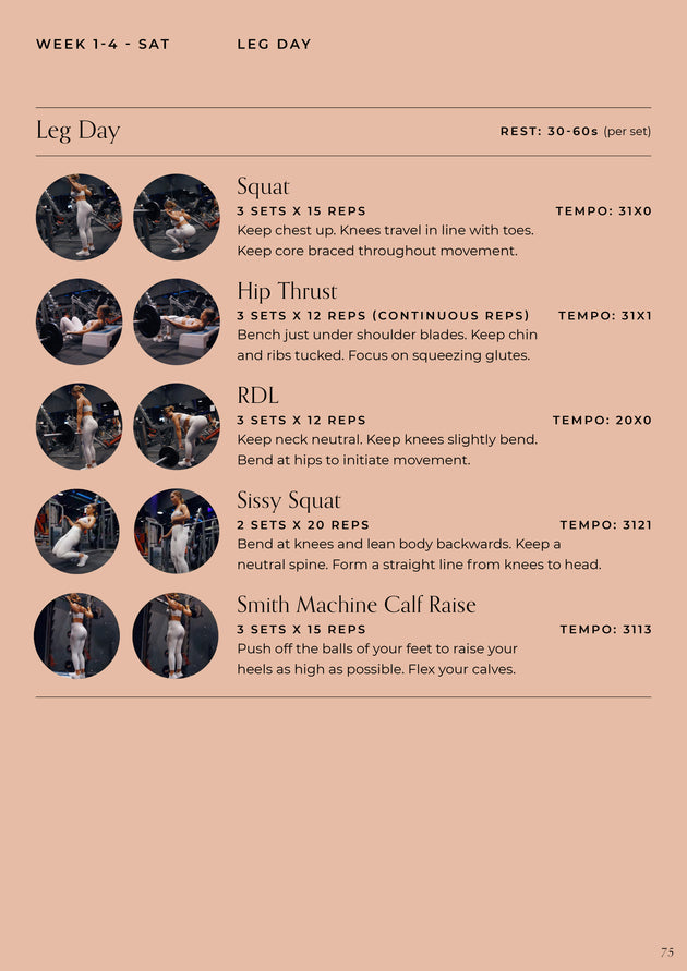 The Next Level Guide - 12 Week Gym Program