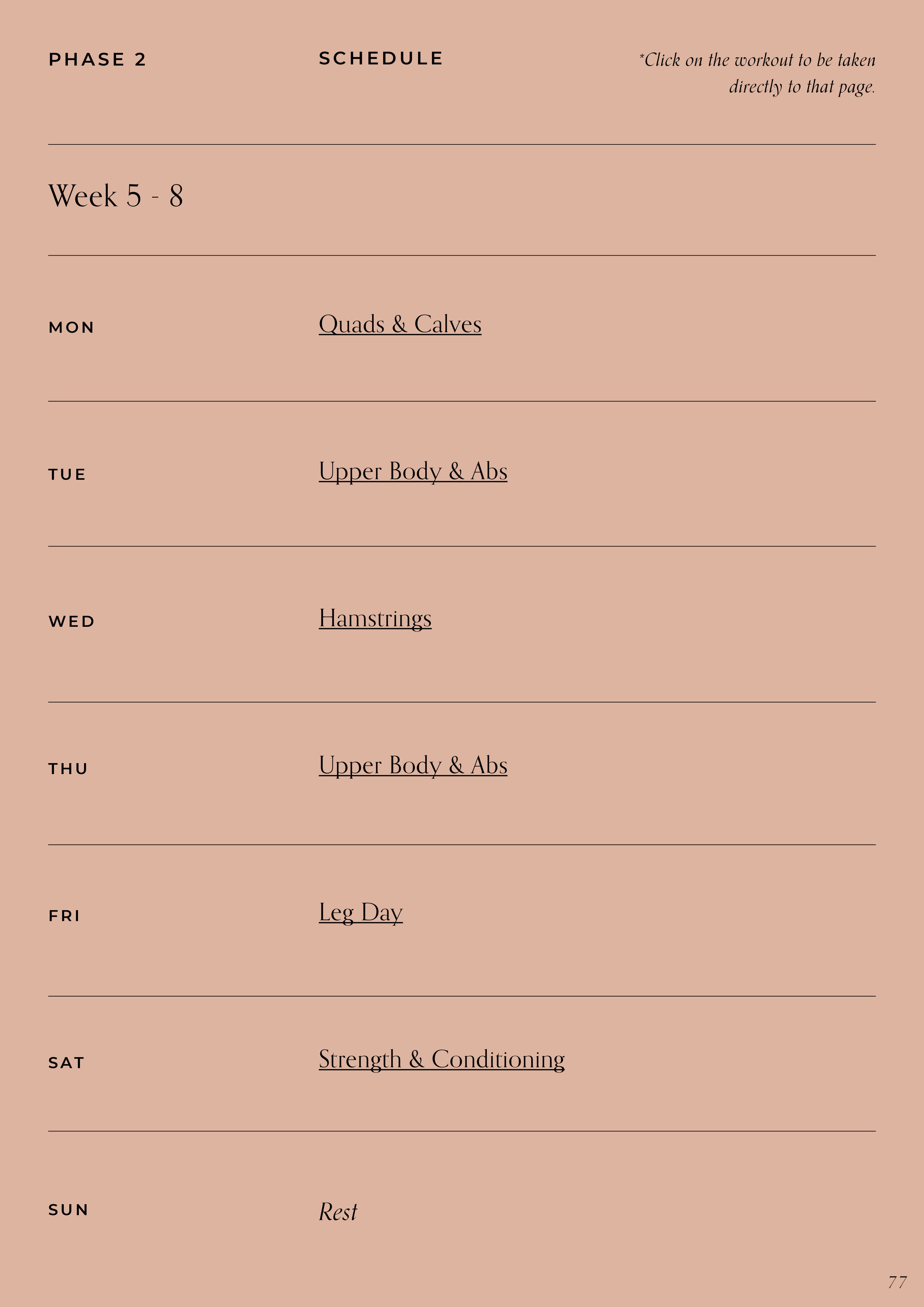 The Next Level Guide - 12 Week Gym Program