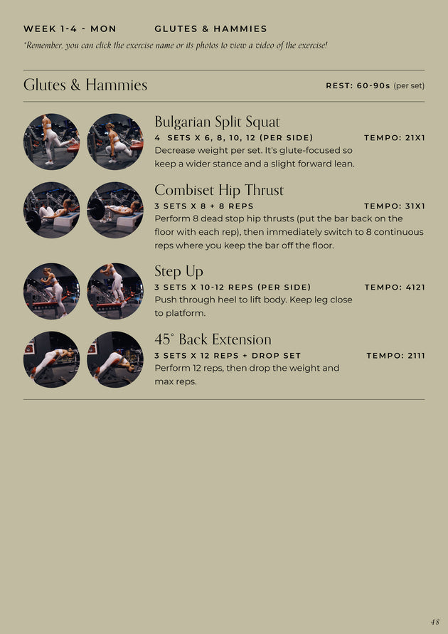 Elevate Guide 6-Day Split - 12 Week Gym Program