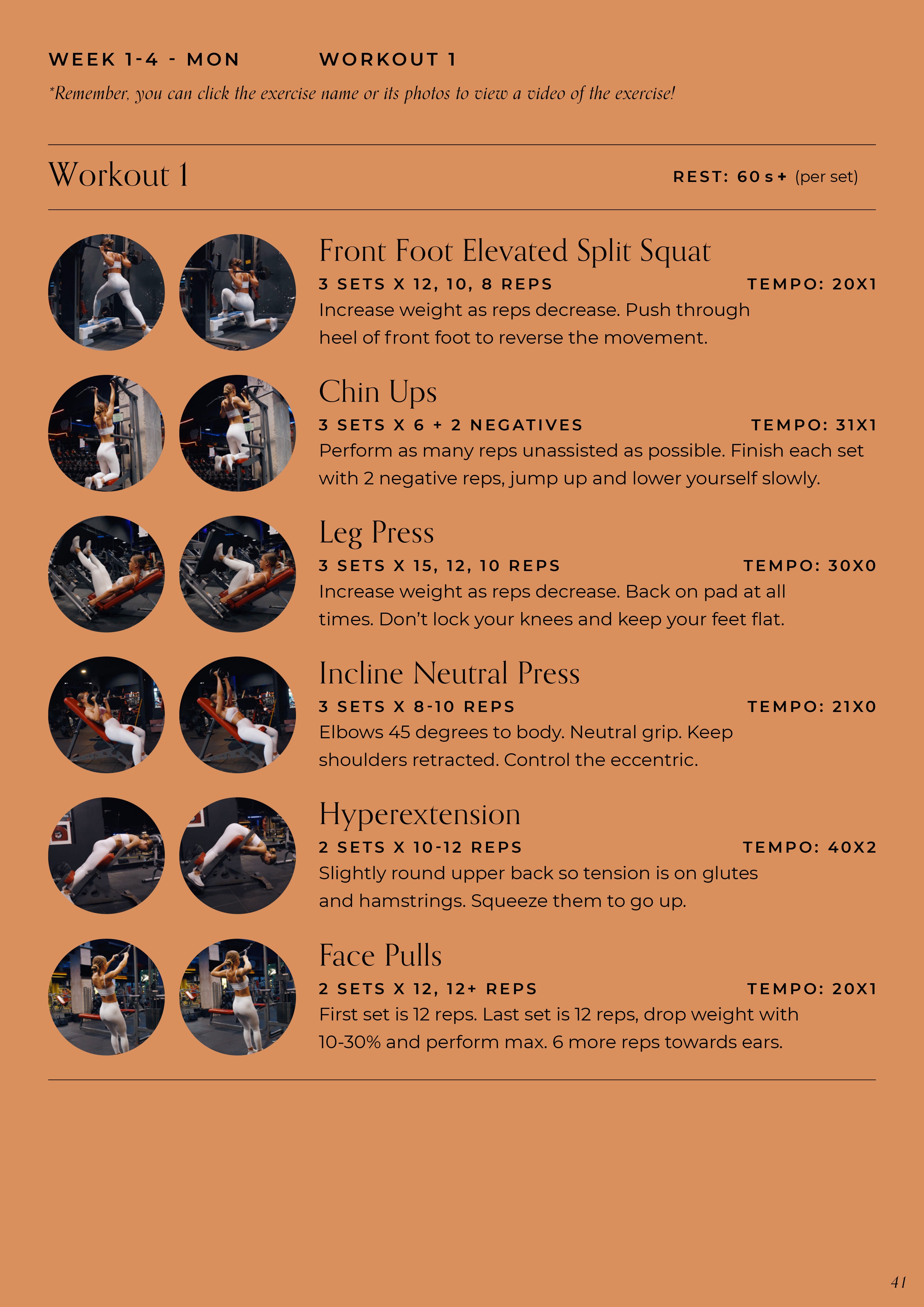 Busy Girl Full Body Guide - 12 Week Gym Program